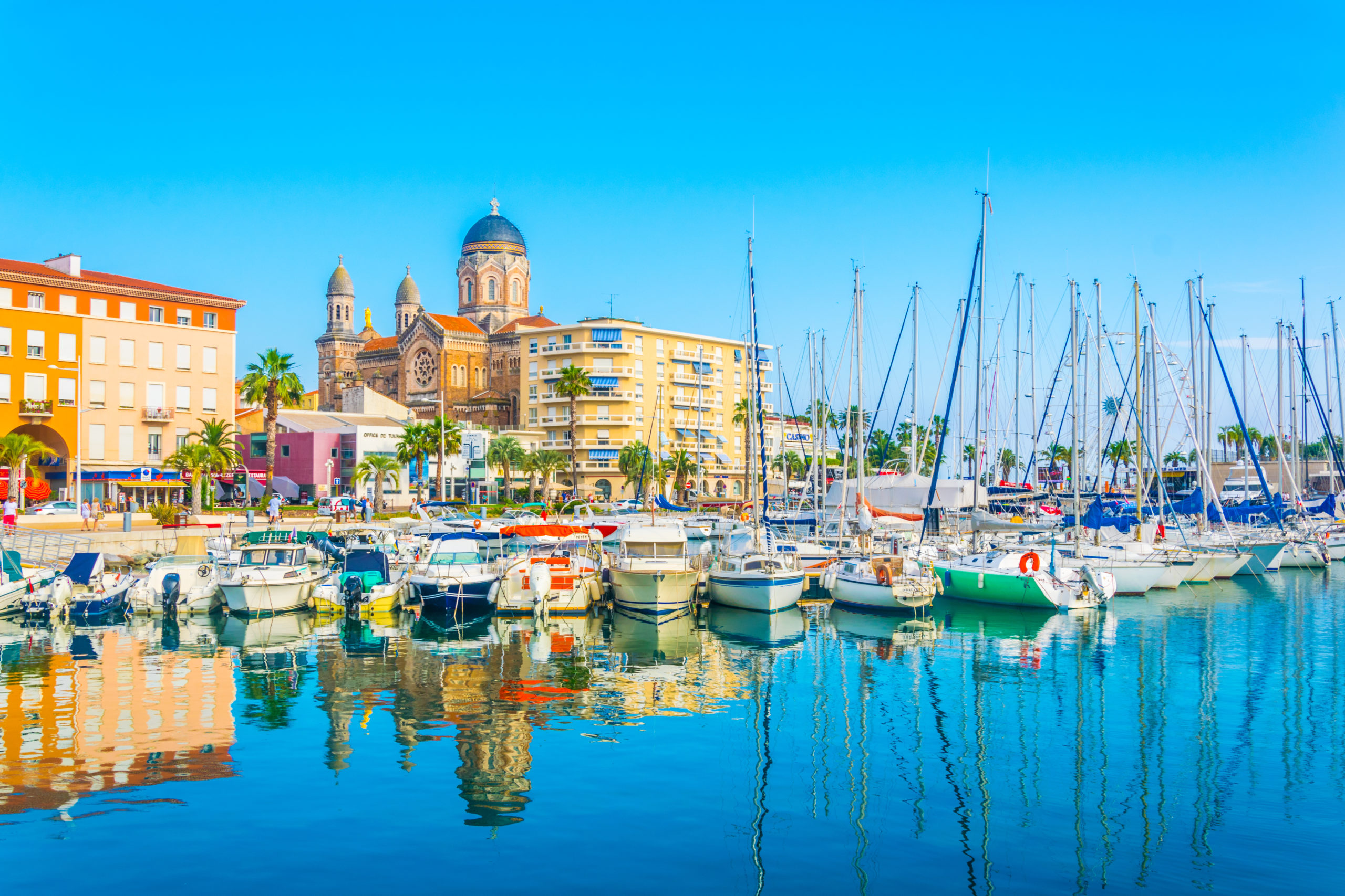 Le port de Saint Raphael