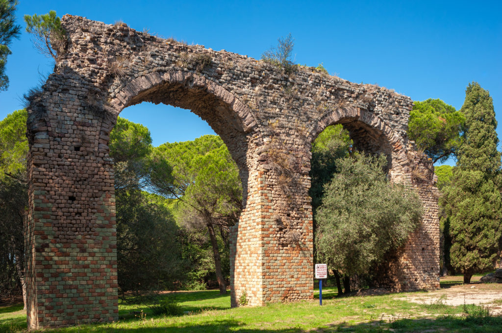 L'aqueduc romain à Fréjus